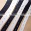 Black/White Woven Buttonhole Elastic Sewing Band For Clothes