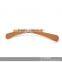 The HEAD natural wooden suit hanger ,basic half shiny natural hagner