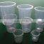 top selling clear plastic measuring cup lab cup pet feeder