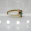 Emerald Diamond Gold Ring 14K 0.05cts Dia 1.80gms Gold