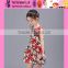 2016 new arrived girls puffy dresses for kids cheap selling flower baby dress designer party dresses kids