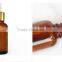 Wholesale amber essential oil bottle with dropper for essential oil packaging