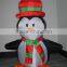 Inflatable Penguin christmas with lights