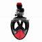 2016 Hot Sell Full Face Snorkel Diving Mask for Gopro SJCAM