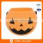 Hot Sale Halloween Plastic Small Pumpkin Bucket for Decoration
