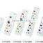 good peice India 3 round pin 5 pole electrical power extension socket