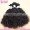 Top quality 7A grade virgin indian loose curl human hair weaving