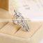 Fashion Crucifix Crown Nail Ring Fingernail