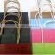 Hot/Polka Dot kraft paper gift bag/Festival gift bags with handles/wholesale Free ship New cute Festival shopping bags