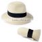 ladies wide brim bow straw women summer sun hats