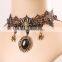 MYLOVE Hot Copper Oranment spider Black Lace Choker Handmade Necklace Lolita Goth Punk MLY274