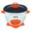 Electric Drum Shape Rice Cooker With Orange Plastic Parts