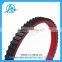 Power transmission packing machine belts