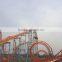 China manufacturer exciting amusement park rides 4ring roller coaster for sale