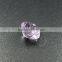 7.5MM flower shape fancy faceted cut natural purple amethyst semi precious loose stone gemstone DIY ring earrings 4160008
