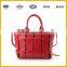 PU leather woven handbag fashion style woven special handbag