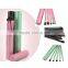5pcs Synthetic Hair Beauty Needs Makeup Brush Set With Aluminum Tube