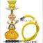 Small hookah colorful smoke shisha hookah