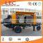 LHBT20-10RS hbt concrete pump with trailer wheel
