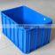 red recycled durable plastic turnover box