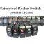 Hot! LED Light bar rocker switch & 12v sealed rocker switch