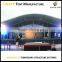 High Quality Aluminum Steel Structure Safest curve igloo dome tent