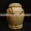 NATURAL STONE TEAKWOOD MARBLE URNS