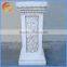 Rose designed fiberstone/ fiberglass flower pot stand column