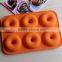 Hot Sell Silicone Bagels mold DIY Doughnut mold baking pan