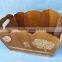 Vintage Country Used Natural Wooden Wine Crates For Sale
