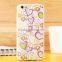 Color painting retro flower case cover, back cover case for iPhone 6