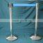 Crowd control stanchions and retractable belt posts and belt barrier