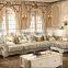 M007 French Upholstery fabric Wooden Sofa Set Furniture Chesterfield Sofa