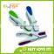 packed into plastic basket new material hanging colored peg for clothes