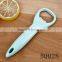 Factory wholesale simple design cheap promotion PP handle stainless steel beer bottle opener