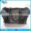 Professional direct custom logo lady tote bag in black
