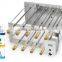 BBQ Brazil Rotating Grill in Stainless Steel (Double Version) - CRID 9 Skewers Arke