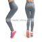 Gym Leggings Women Solid Elastic Leggins Ladies Fashion Workout Knitted Leggings Women Bodybuilding Pants
