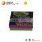 Colorful gift magnetic book shape box for usb flash drive, custom design and EVA insert for electronic accessories