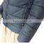 Fashion reversible winter jacket waterproof diamond feather quilted nylon winter woman coat clothes