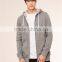 Unisex cotton Fleece sweatshirts with zip up hoodies custom blank hoodies