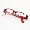 Unisex flexible uv filter sports eyeglasses with plastic frame