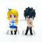 Wholesale custom good quality Fairy tail model action figure toys cute anime PVC figure toy