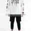 Mens fit gym two layer pants with zipper pocket custom mens jogger pants
