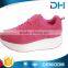 PU outsole different style pink color hot selling shoes women lady