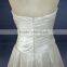 Sleeveless A Line Taffeta Wedding Dress