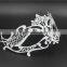 4 colors Metal Italy Venetian Mask Masquerade Diamante Rhinestones Ribbon Tie