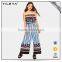 2017 Summer Strapless New Style Sleeveless Casual Fashion Jumpsuit for Women