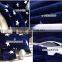 China Wholesale Big Stars Print Soft And Thermal Bedding Set Flannel Blanket