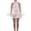 B33751A New autumn fashion wholesale lace up bandage shorts jumpsuit